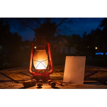 Brilagi - Candeeiro a óleo LANTERN 31 cm vermelho