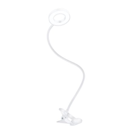 Brilagi - Candeeiro com clipe LED com regulação ORBELA LED/8W/230V 3000/4000/5000K branco