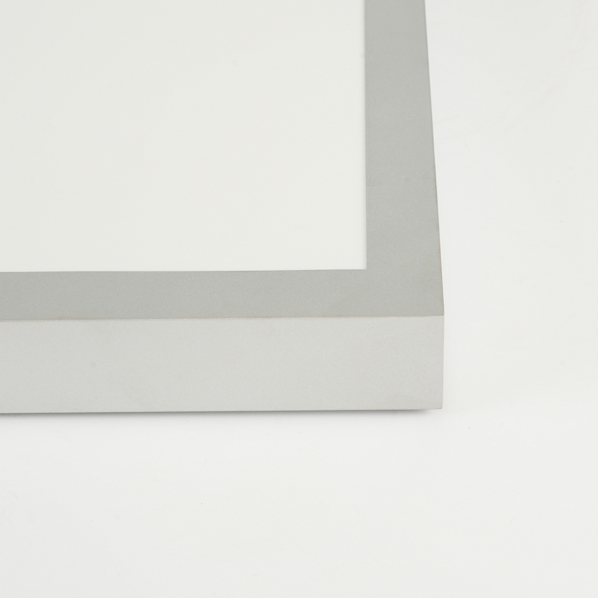 Brilagi - Plafon LED para casa de banho FRAME LED/50W/230V 3000/4000/6000K 120x30 cm IP44 prateado