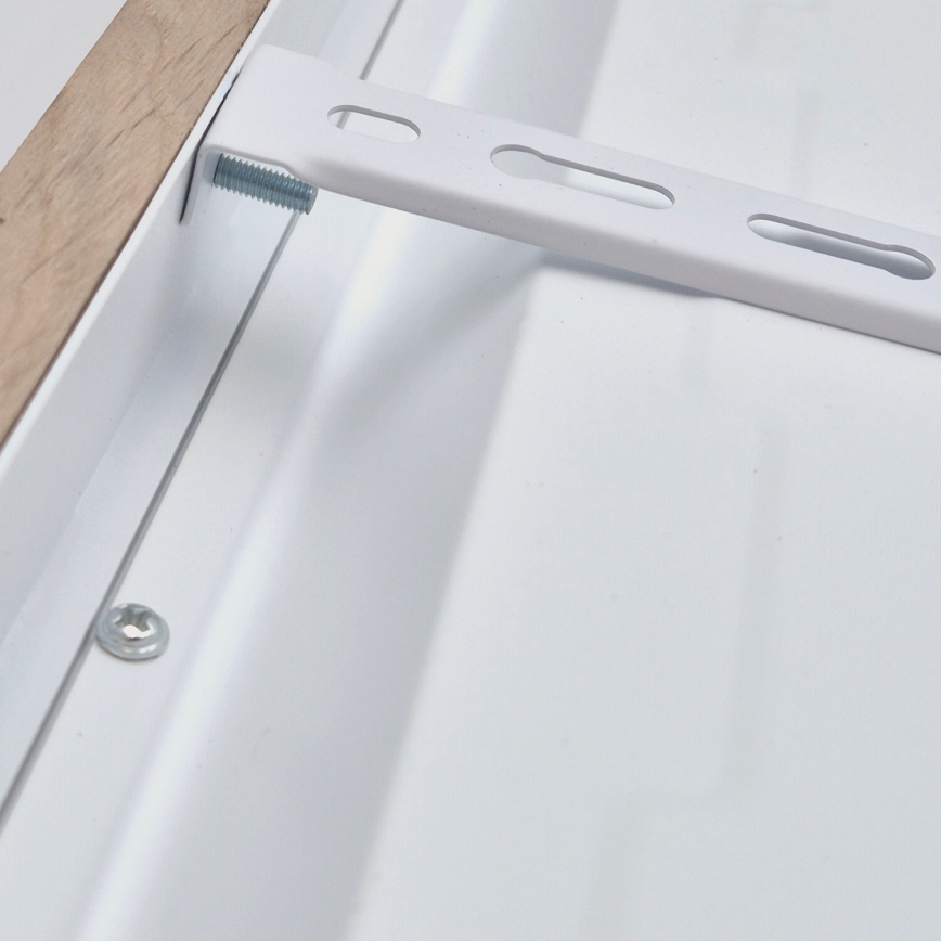 Brilagi - Luminária de teto LED para casa de banho WOODY FRAME LED/50W/230V 120x30 cm IP44 carvalho