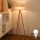 Brilagi - Candeeiro de chão LED BOHO STYLE 1xE27/15W/230V