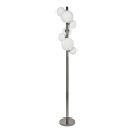 Brilagi - Candeeiro de chão LED MILLA 7xG9/3W/230V cromado brilhante/branco