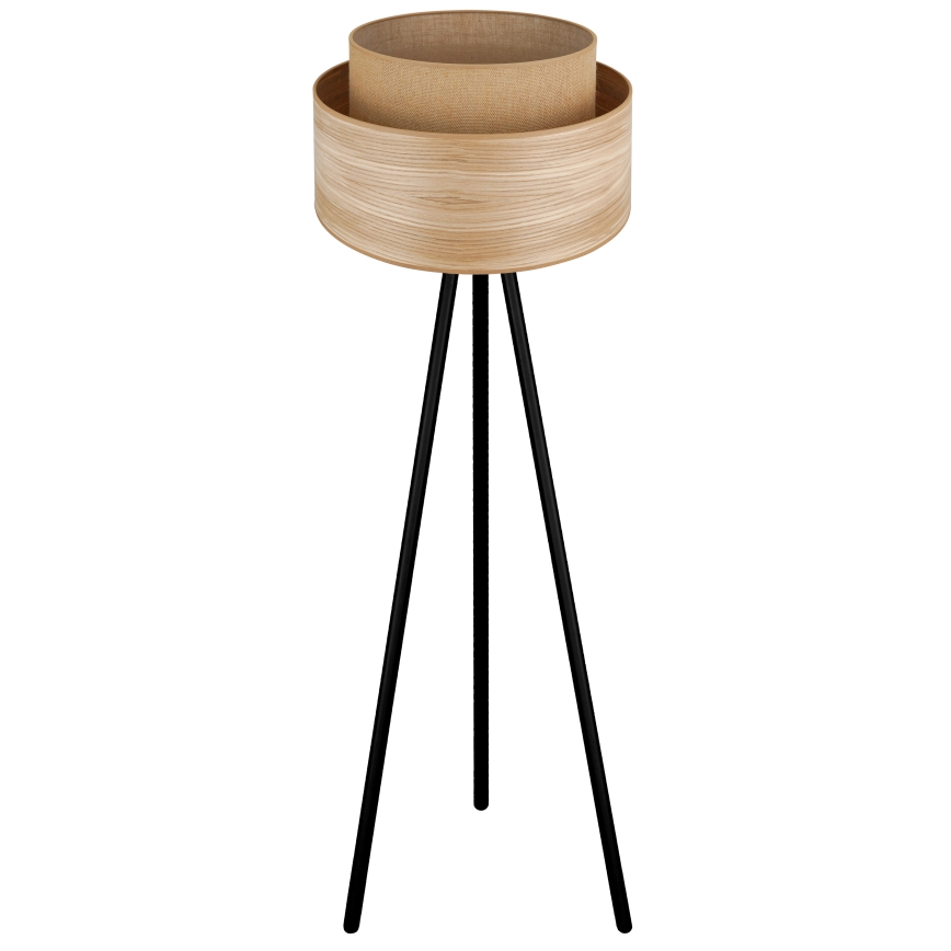 Brilagi - Candeeiro de chão MONTANA BOHO 1xE27/15W/230V castanho/preto