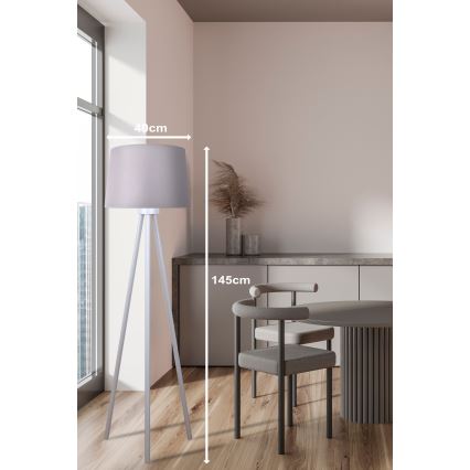 Brilagi - Candeeiro de chão PARDEONE 1xE27/40W/230V