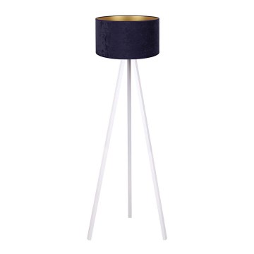Brilagi - Candeeiro de chão VELVET 1xE27/60W/230V branco/azul