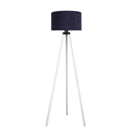 Brilagi - Candeeiro de chão VELVET 1xE27/60W/230V branco/azul