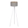 Brilagi - Candeeiro de chão VELVET 1xE27/60W/230V branco/cinzento
