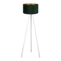 Brilagi - Candeeiro de chão VELVET 1xE27/60W/230V branco/verde