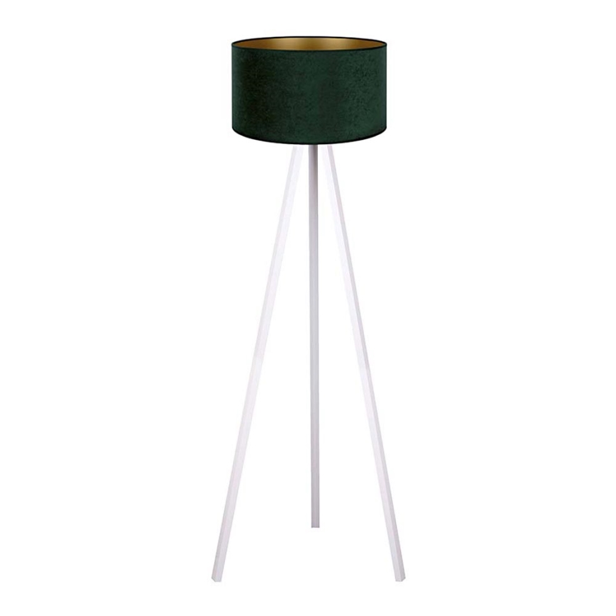 Brilagi - Candeeiro de chão VELVET 1xE27/60W/230V branco/verde