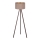 Brilagi - Candeeiro de chão VELVET 1xE27/60W/230V castanho/bege