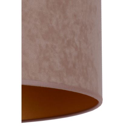 Brilagi - Candeeiro de chão VELVET 1xE27/60W/230V castanho/bege