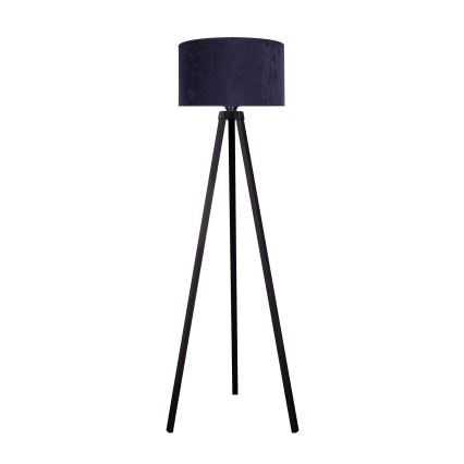 Brilagi - Candeeiro de chão VELVET 1xE27/60W/230V preto/azul