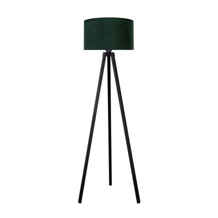 Brilagi - Candeeiro de chão VELVET 1xE27/60W/230V preto/verde