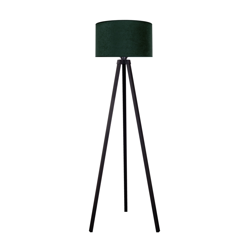 Brilagi - Candeeiro de chão VELVET 1xE27/60W/230V preto/verde
