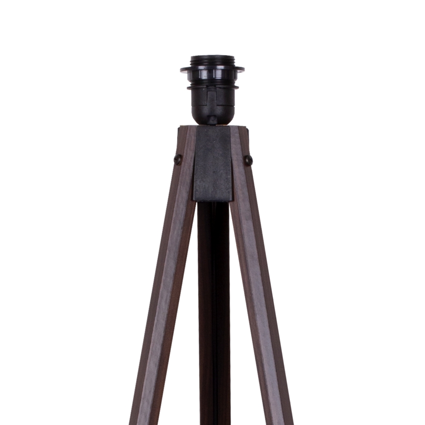 Brilagi - Candeeiro de chão VELVET 1xE27/60W/230V wenge/preto