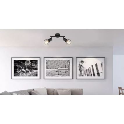 Brilagi - Candeeiro de focos CAGE 2xE14/40W/230V