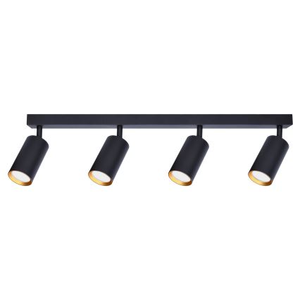 Brilagi - Spot LED dimerizável SELE 4xGU10/6,5W/230V 2700-6500K preto/dourado