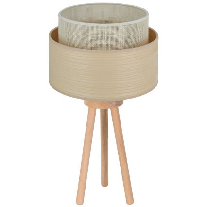 Brilagi - Candeeiro de mesa ARIZONA BOHO 1xE27/15W/230V bege