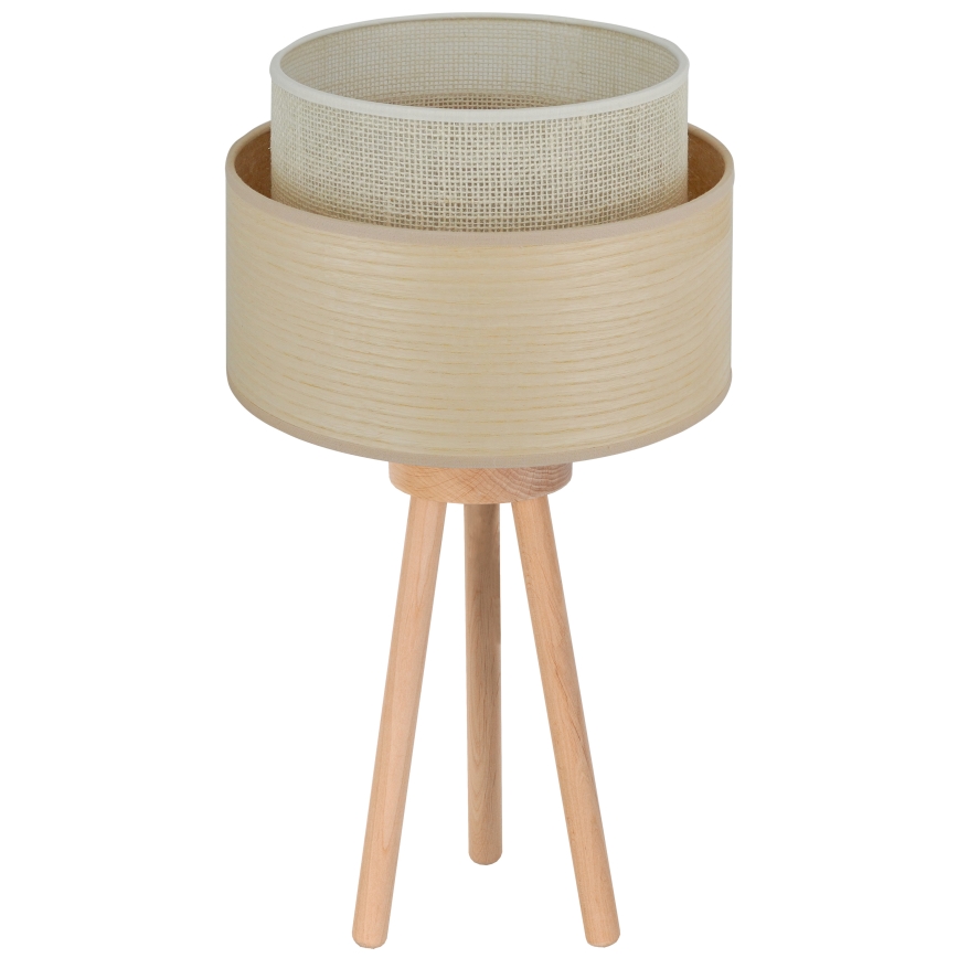 Brilagi - Candeeiro de mesa ARIZONA BOHO 1xE27/15W/230V bege