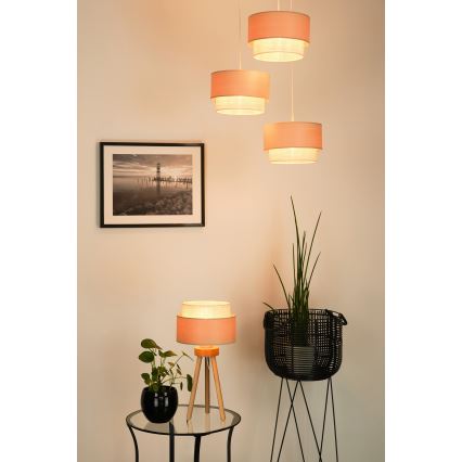 Brilagi - Candeeiro de mesa ARIZONA BOHO 1xE27/15W/230V bege
