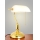 Brilagi - Candeeiro de mesa BANK OFFICE 1xE27/60W/230V dourado/branco