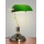 Brilagi - Candeeiro de mesa BANK OFFICE 1xE27/60W/230V preto/dourado/verde