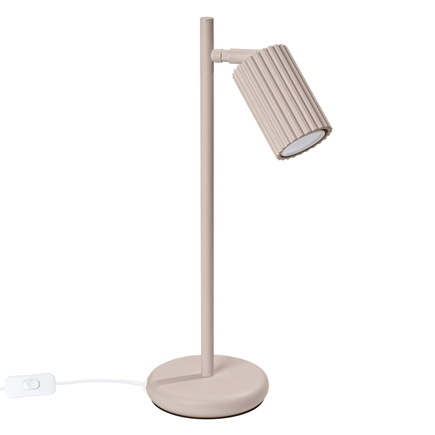 Brilagi - Candeeiro de mesa CRESTO 1xGU10/10W/230V taupe
