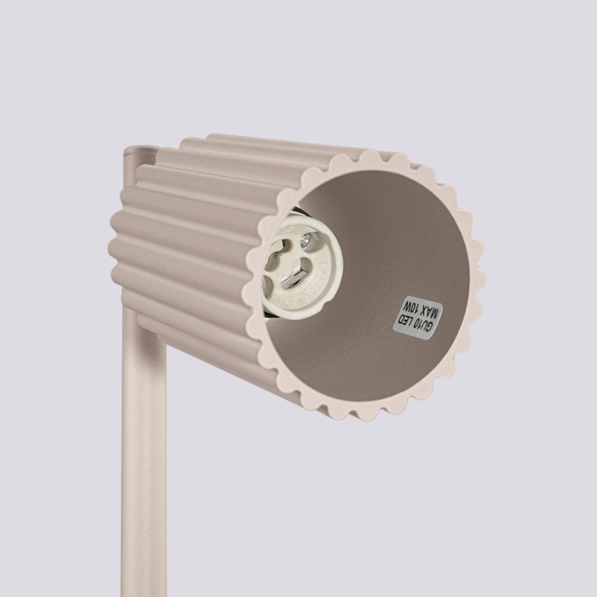 Brilagi - Candeeiro de mesa CRESTO 1xGU10/10W/230V taupe