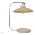 Brilagi - Candeeiro de mesa FLAMENGO 1xE27/60W/230V bege