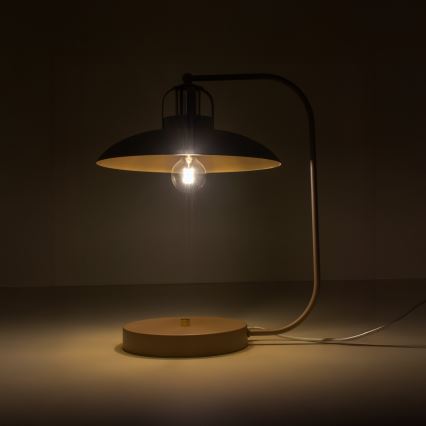 Brilagi - Candeeiro de mesa FLAMENGO 1xE27/60W/230V bege