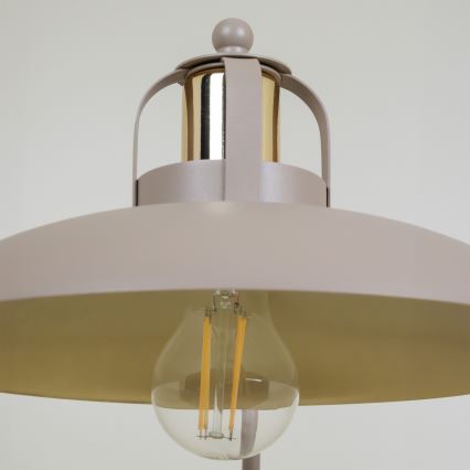 Brilagi - Candeeiro de mesa FLAMENGO 1xE27/60W/230V bege