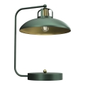 Brilagi - Candeeiro de mesa FLAMENGO 1xE27/60W/230V verde