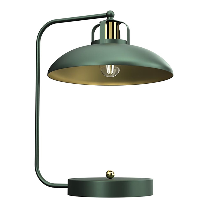 Brilagi - Candeeiro de mesa FLAMENGO 1xE27/60W/230V verde