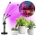 Brilagi - Candeeiro de mesa flexível regulável LED para plantas em crescimento VITABLOOM 3xLED/10W/230V preto