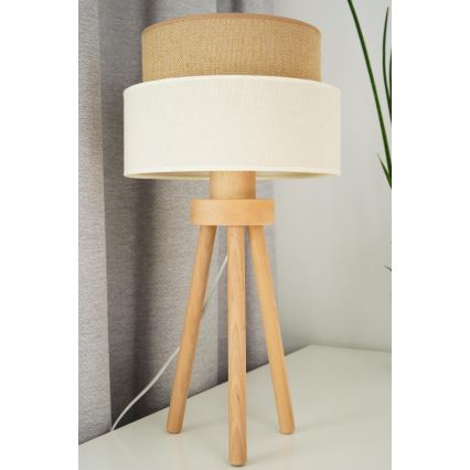 Brilagi - Candeeiro de mesa LED BOHO STYLE 1xE27/15W/230V