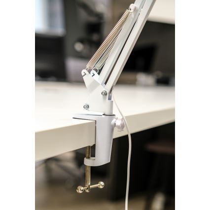 Brilagi - Candeeiro de mesa LED com regulação e lupa LENS LED/12W/5V 3000/4200/6000K branco