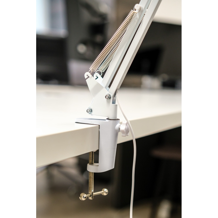 Brilagi - Candeeiro de mesa LED com regulação e lupa LENS LED/12W/5V 3000/4200/6000K branco