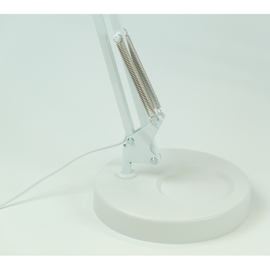 Brilagi - Candeeiro de mesa LED com regulação e lupa LENS LED/12W/5V 3000/4200/6000K branco