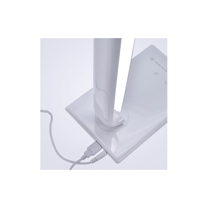 Brilagi - Candeeiro de mesa LED com regulação USB connector LED/12W/230V branco 3000 - 6000K