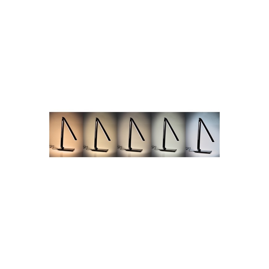 Brilagi - Candeeiro de mesa LED com regulação USB connector LED/12W/230V branco 3000 - 6000K