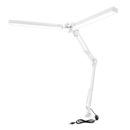 Brilagi - LED Regulação flexível candeeiro de mesa VARIO 2xLED/14W/230V 3000-6000K branco