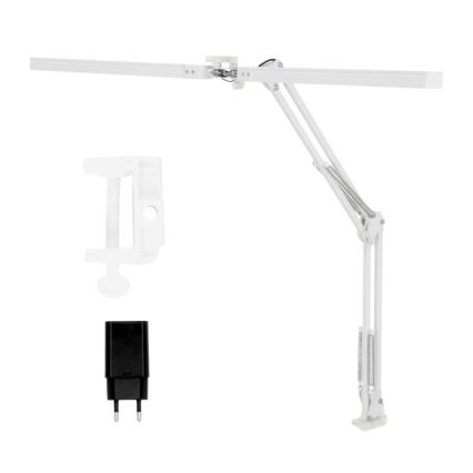 Brilagi - LED Regulação flexível candeeiro de mesa VARIO 2xLED/14W/230V 3000-6000K branco