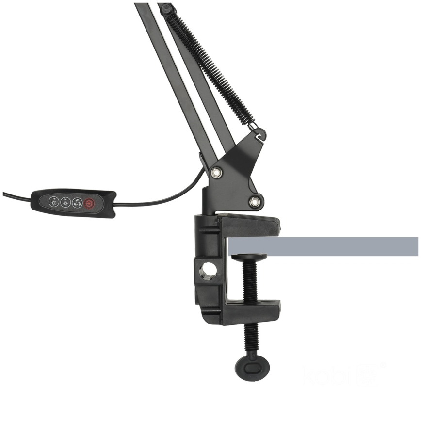 Brilagi - Candeeiro de mesa LED com regulação VARIO 2xLED/14W/230V 3000-6000K preto