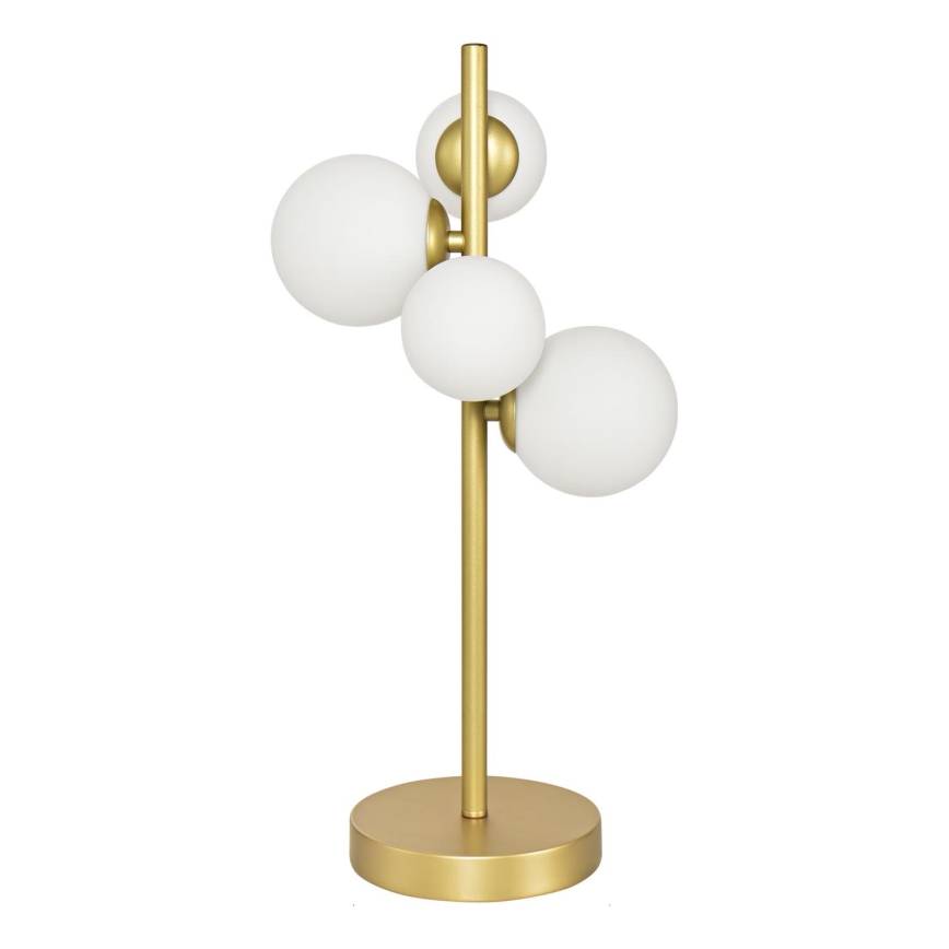 Brilagi - Candeeiro de mesa LED MILLA 4xG9/3W/230V dourado/branco