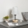 Brilagi - Candeeiro de mesa NUBILA WOOD 1xE27/25W/230V carvalho/branco