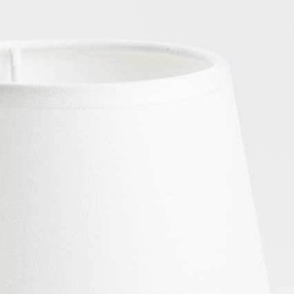 Brilagi - Candeeiro de mesa NUBILA WOOD 1xE27/25W/230V carvalho/branco