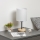 Brilagi - Candeeiro de mesa NUBILA WOOD 1xE27/25W/230V carvalho/branco
