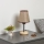 Brilagi - Candeeiro de mesa NUBILA WOOD 1xE27/25W/230V carvalho/castanho