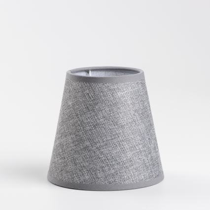 Brilagi - Candeeiro de mesa NUBILA WOOD 1xE27/25W/230V carvalho/cinzento