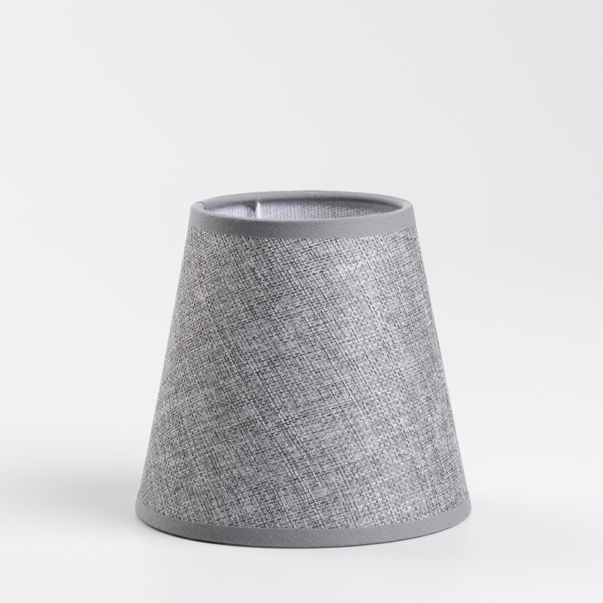 Brilagi - Candeeiro de mesa NUBILA WOOD 1xE27/25W/230V carvalho/cinzento